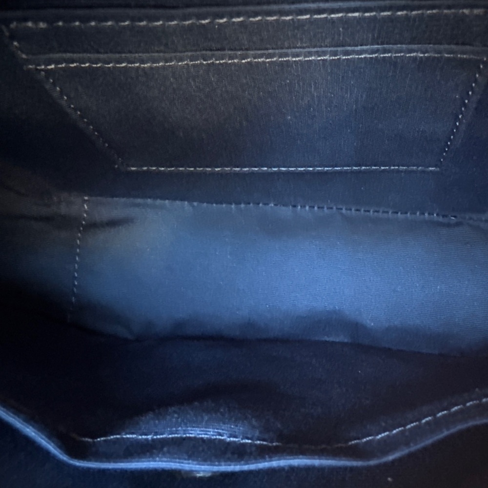 COACH Quilted Denim Camera Crossbody Bag - Picture 11 of 14